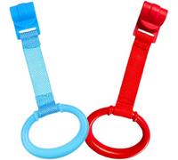 ibasenice 2 Pièces Anneau De Pépinière Jouer Enfant En Âge Enfant Et Laisse Liens Bébé Porte-bébé Stylo De Jeu Pour Bébé Lien De Poignet Anti-perte Pour Les Enfants Para Plastique