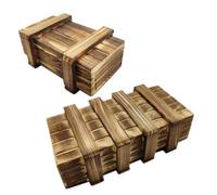 ibasenice 2 Pièces Boîte Bois Puzzle Secrète Éducatif pour Garçon Fille avec Compartiments Dissimulés Design Unique et Cadeau pour Adolescents et