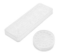 ibasenice 2 Pièces Boîte Humidifiante Compacte Ronde pour Cigares Contrôle Précis de Humidité Gestion de Humidité pour Étuis à Cigares et Frais Accessoires Humidificateurs Multifonctions