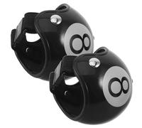 ibasenice 2 Pièces Casque de Sécurité Noir Ajustable pour Petits Oiseaux et Perruches, Design Santé en Pp, Adapté la Gestion de Ferme Conditions de Pâturage