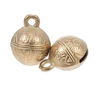 ibasenice 2 pièces Cloches pour Animaux Lot de Clochettes Pendantes Décoratives pour Chiens et Durable Accessoires et Esthétiques