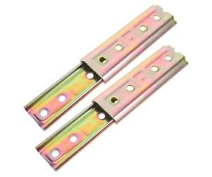 ibasenice 2 Pièces Connecteur de Canapé en Fer Surfaces Lisses Assemblage Modulaire Facile pour Bases de Canapé pour Petits Appartements et Espaces Locatifs