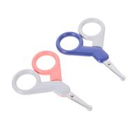 ibasenice 2 Pièces Coupe-ongle kit de toilettage pour bébé ciseaux en acier inoxydable ciseaux pour enfants outils de manucure des ongles outils d'ongles pour bébés se soucier