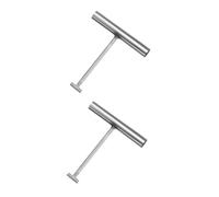 ibasenice 2 Pièces Crochet de Regard en Acier Inoxydable, Levage Sûr pour