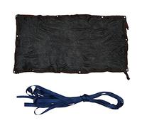 ibasenice 2 Pièces Filet d'ombrage de Plein air Filets Patio Verrouillage Solaire Ombre filtrer Couverture écran privé Filet de Jardin Parasol Net du Soleil Pare-Soleil Filet de Parole Noir
