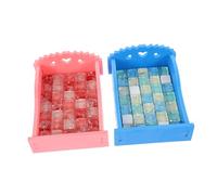ibasenice 2 Pièces Hamster Summer Cool Bed Pet Cooling Mat lit de Refroidissement pour cobaye Maison de nid de Hamster Été Tampon de Cristal Fournitures de Vie pour Animaux de Compagnie Blue