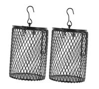 ibasenice 2 pièces Jour Chauffant Maille pour Cage à Oiseaux et Terrarium Reptile Protection Sécurisée pour Lampe Chauffante Tortue Lézard Perroquet Facile à Installer