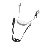 ibasenice 2 Pièces jugulaire du casque visière Cou sangle de chaîne de casque mâchoire groupe sangle de chapeau réglable mentonnières universelles pour casque de sécurité casques polyester