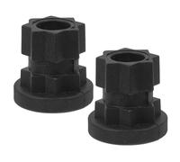 ibasenice 2 Pièces Kayak Track Adapter Base Quick Release Plastic Mounting Base for Action Camera and Fishing Rod Holder Stable Kayak Replacement Rack for Canoe Accessories