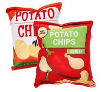 ibasenice 2 pièces Mâcher Sonore pour Chien et Portable Forme Sachet de Chips Lot de Durable et Antichoc Accessoire pour Divertissement Ennui des Animaux