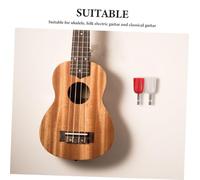 ibasenice 2 Pièces Metal Electric String Winder Plug For Ukulele Classical And Acoustic Guitars Silent Rapid Guitar Tool In And