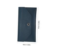 ibasenice 2 Pièces Mini Budget Envelope Wallet Reusable Fake Leather Cash Organizer Pouch for Money and Receipts