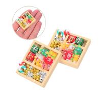 ibasenice 2 Pièces Miniatures Candy Ornaments for Dollhouse Christmas Sweet Decorations for Holiday Crafts and Festive Home Décor