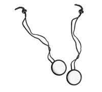 ibasenice 2 Pièces Miroir de Plongée Réfléchissant avec Lanière Miroir Arrière Ajustable pour Plongée Cave et Bateau Équipement de Sécurité sous Marin