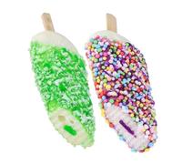 ibasenice 2 pièces Modèles de Crème Glacée Artificielle Mousse Accessoires Photo Réalistes pour Décoration et Affichage Simulations de Glaces Popsicles pour Enseignement et Vitrine