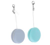 ibasenice 2 pièces Nettoyant Écran Téléphone Portable Boule de Nettoyage Silicone Portable Outil Essuyage Écran Compact et Suspendu pour Smartphone sans Rayure Pratique et Facile à Utiliser