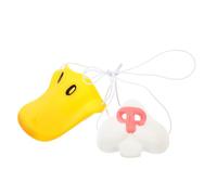 ibasenice 2 pièces Nez Animal Cosplay Vinyle Accessoires Légers et Durables pour Fête Halloween Simulation Réaliste de Nez de Canard et Lapin Confortable et Réutilisable