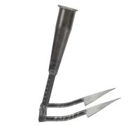 ibasenice 2 Pièces Outil de Jardinage Manuel Forme de Triangle Houe à Main pour Désherbage Désherbage et Ameublissement Sol Outil Pratique pour Cultivateurs et Jardiniers