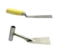 ibasenice 2 Pièces Pelle à Main Acier Inoxydable pour Jardinage Désherbage Outils de Jardin Durables avec Manche Ergonomique