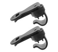 ibasenice 2 Pièces Pince pour Tube D'hydratation Clip D'hydratation De Randonnée Collier De Serrage Magnétique Support De Tuyau Magnétique Clip D'hydratation Black