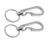 ibasenice 2 Pièces Porte-clés avec Décapsuleur Clip Pivotant pour Clés de Voiture Organisation Extérieure Polyvalente pour Homme et Femme