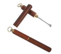 ibasenice 2 pièces Practical Ear Picks Set Ergonomic Ear Cleaning Tools For Adults Safe And Portable Earwax Removal Couleur Aléatoire Couleur Aléatoire