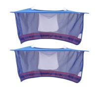 ibasenice 2 Pièces Protection Solaire pour Casque de Sécurité Visière Réfléchissante avec Rabat Cou Anti-UV Accessoire pour Chantier Extérieur