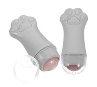 ibasenice 2 Pièces Rouleau de Massage du Visage Patte de Chat, Massage Facial Soins Peau, Abs, Diminue les Gonflements, Améliore la Circulation, pour Femmes, Soins du Visage