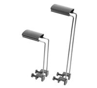 ibasenice 2 Pièces Support de Rampe LED Aquarium Porte-Lampe Réglable Hauteur Résistant Accessoire Pratique pour Réservoir et Élevage de Poissons