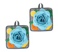 ibasenice 2 pièces Tapis de Fouille pour Lapin Polaire Douce Tapis de Reniflement Ludique pour Entraînement du Nez Favorise Lactivité et Réduit Stress des Petits Rongeurs