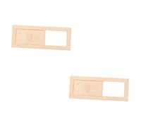 ibasenice 2 Pièces Ventilation pour Sauna Aérateur de Salle de Sauna Fenêtre Accessoire de pour Circulation de Air Votre Hammam