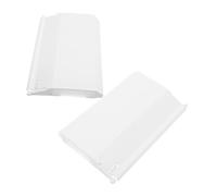 ibasenice 2 Pièces Volet de Porte pour Skimmer Piscine Remplacement Clapet en PVC et Éponge Blanc, Fournitures de Piscine