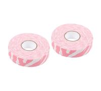 ibasenice 2 Rouleaux Ruban Adhésif De Hockey Bande De Chaussette Ruban De Hockey Blanc Cassettes De Hockey Bandes De Hockey Collantes Ruban De Hockey sur Glace Bande De Tissu Polyester Coton