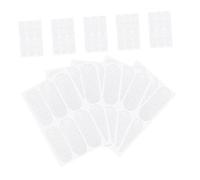 ibasenice 20 feuilles Patchs Soutien Oreilles Verticaux Adhésifs Transparente et Mat pour Femmes Correction Invisible Résistants Au Vent Confortables pour Sublimer Apparence des Oreilles Au