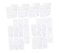 ibasenice 20 feuilles Patchs Support Boucle Oreille Verticaux Adhésifs Correcteur Oreille Invisible pour Modelage Esthétique Lot de Transparentes et Mates Confortables et Sécurisés pour