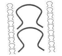 ibasenice 20 pièces Clips de Manivelle pour Poignée de Fenêtre de Voiture Accessoires de Fixation Auto Compatibles Montage Facile pour Régulateur Vitre Automobile