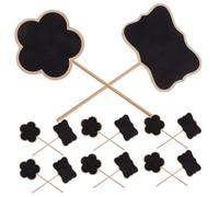 ibasenice 20 pièces Étiquettes de Plantes Lot de Piquets Décoratifs Multi Fonctions avec Tableau pour Marquer Vos Plantes et Fleurs pour Jardin et Expériences