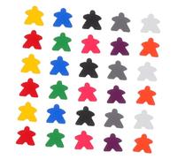 ibasenice 200 Pièces De en Bois Montessori Compteurs Mathématiques Colorés Multicolores Compteurs De Classe Jetons en Bois Matériel De Manipulation Mathématique