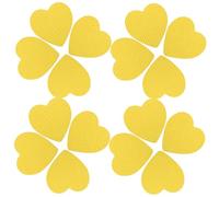 ibasenice 200 Tampons en Coton de Cœur pour Ongles en Gel et Extensions de Cils, Doux Peau, Légers et Pratiques pour Salon ou Voyage