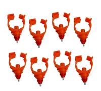 ibasenice 20pièces Abreuvoir pour Poules à Vis Lot de Abreuvoirs pour Volaille Mangeoire pour Poulets Compatible avec Seaux Et Récipients