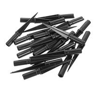 ibasenice 20Pièces Piquets Plastique pour Lumières de Jardin Lot de Accessoires de Fixation pour Solaire Installation Facile Durable pour Aménager Votre