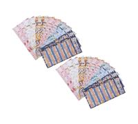 ibasenice 24 Feuilles de Budget à Motifs de Fruits en Papier, Design Créatif, Faciles à Transporter, pour Gérer Vos Finances en Voyage ou Déplacements