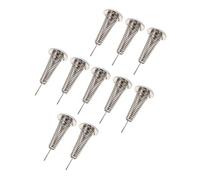 ibasenice 24 pièces Base à Ressort Adhésive pour Accessoires de Poupée Jeu Ornement Argile Base de Danseur avec Expansion et Contraction Kit pour Bricolage