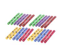ibasenice 24 Pièces Bracelets Slap Silicone Halloween Ninja Bands Snap DIY Garçon Fille Fête Anniversaire École Cadeaux