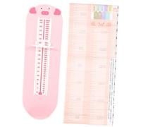 ibasenice 2ensembles Dispositif De Mesure Pour Garçon Fille Avec Stickers Muraux Cartoon Outil Pratique Pour Déterminer Chaussures Et La