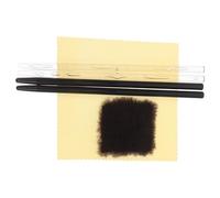 ibasenice 2ensembles Kit Expérience Électrostatique Complet Bâtons Verre Et Caoutchouc avec Soie Et Fourrure Outil Pédagogique Polyvalent pour Cours De Physique Induction Électrostatique Et