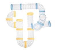 ibasenice 2ensembles Tunnel pour Hamster -même Kit De Tubes pour Hamster Accessoire De Tunnels