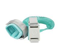 ibasenice 2m Bracelet De Sécurité Anti-perte Avec Sangle De Traction Pour Garçon Fille Laisse Poignet Avec Verrouillage Pour Voyages Extérieur Vert Menthe