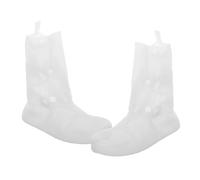 ibasenice 2paires Couvre-Chaussures Imperméables Et Antidérapants Pliables pour Hommes Et Femmes Protection La Pluie pour Chaussures De Cyclisme