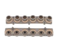 ibasenice 2pcs Bandes de Contact Principales en Silicone Conducteur pour Réparation des Coussinets de Contact Clavier Électronique Performance Stable Installation Facile pour Scène et École